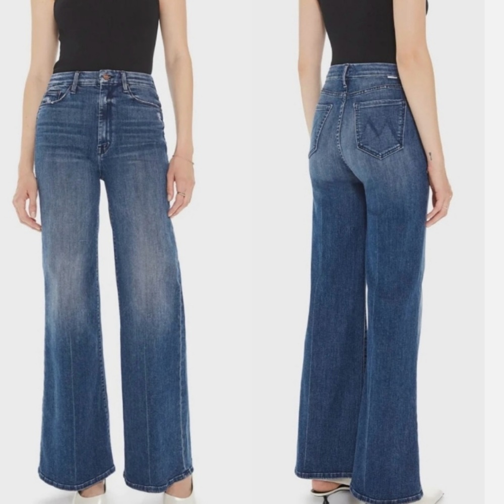 Mother Jeans High Waisted Roller Skimp in Out for the Evening New With Tags NWT